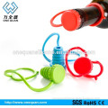 factory custom silicone wine cork bottle stopper bar accessories win stopper